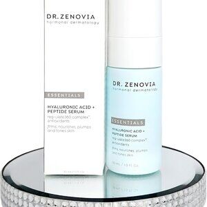 Dr. Zenovia Essentials Hyaluronic Acid + Peptide Serum FULL SZ 1oz. RP$72 FRESH!
